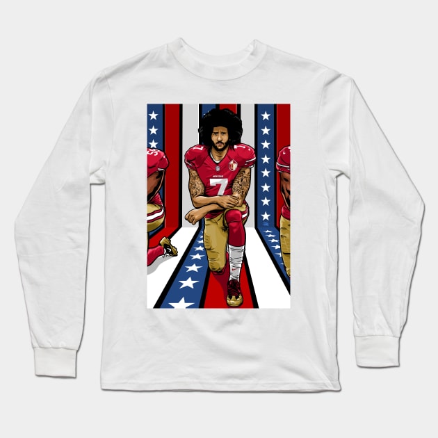 COLIN X &quot;WELCOME TO THE REVOLUTION&quot; Long Sleeve T-Shirt by MIAMIKAOS